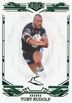 2023 NRL Traders Elite - Mojo Emerald #ME035 Toby Rudolf Front